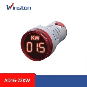 AD16-22KW+W 22mm डिजिटल वाट मीटर संकेतक पावर मीटर - Product Image 2