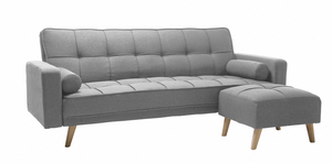 Sofá Seccional de Tela Versátil y Ajustable con Función de Cama y Sofá Transformable para Sala de Estar - Product Image 3