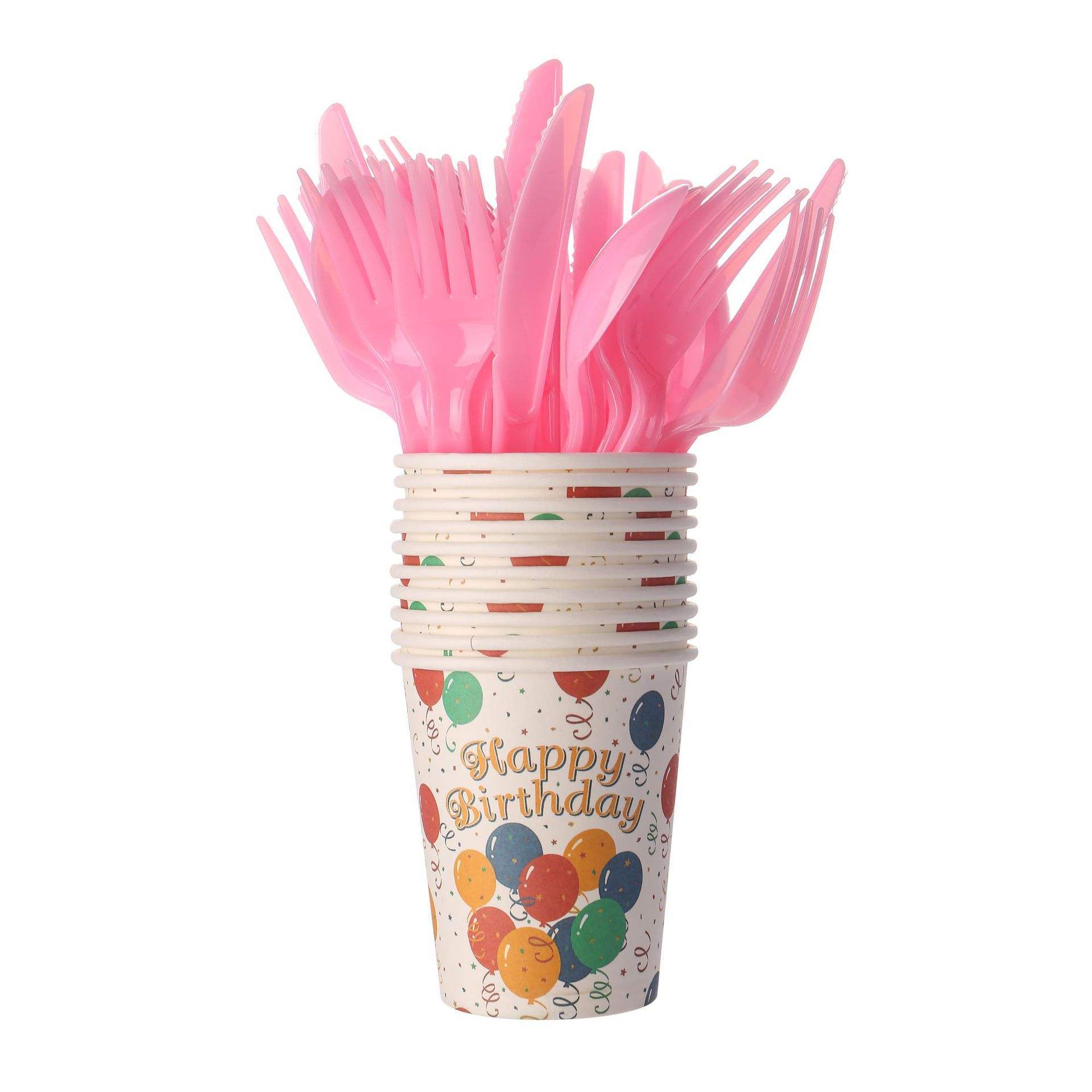 Tasses roses-9OZ