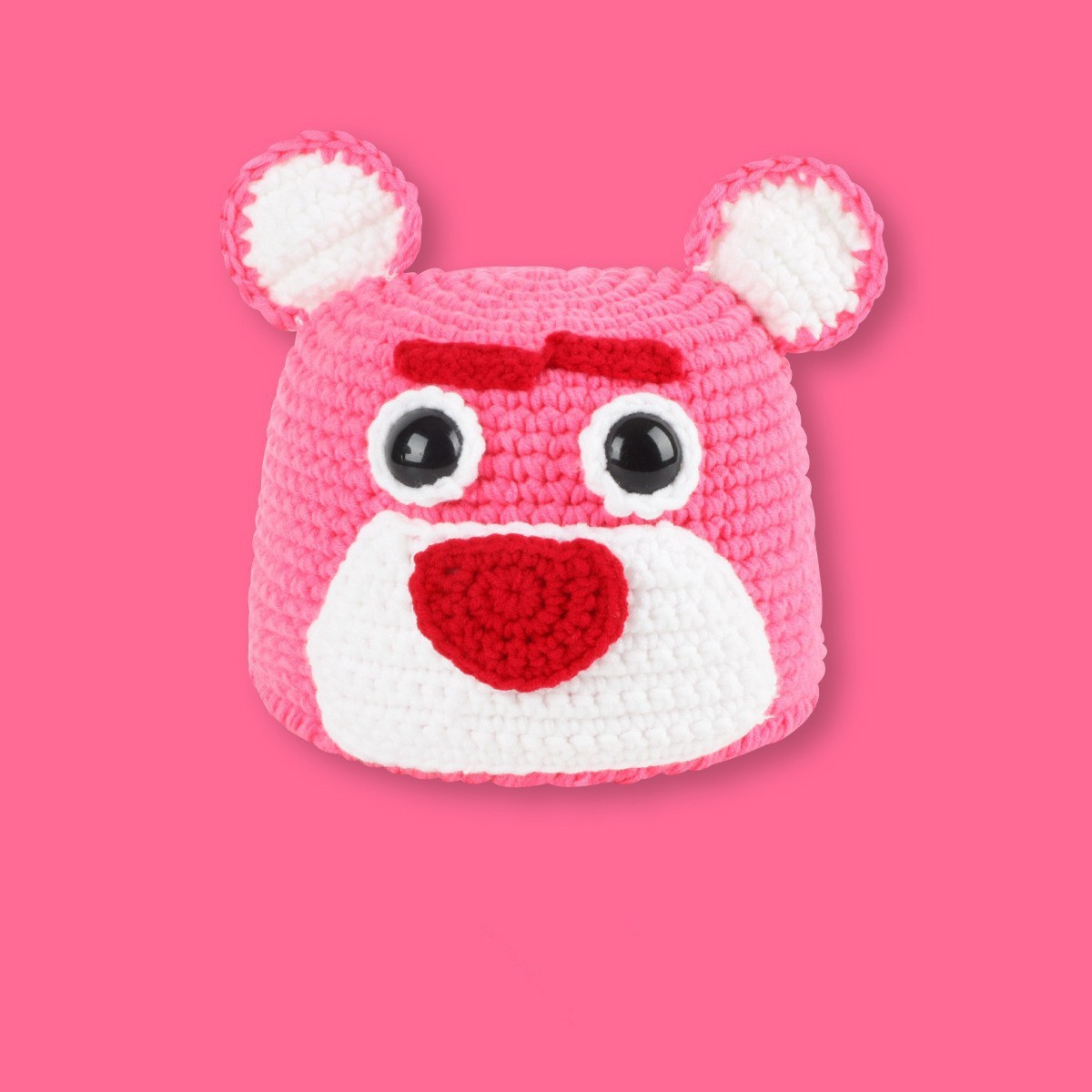 Strawberry bear-pink