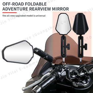 Manillar Modificado para Motocicleta, Espejo Retrovisor Lateral Plegable Universal para PCX160, GSXR650, NJNJA650, CBR650F, 1 Unidad - Product Image 3