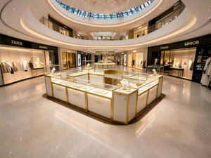 Kiosco de Joyería de Lujo y Vitrinas de Exhibición |   Solución Llave en Mano para la Decoración de Tiendas de Joyería Fina - Product Image 3
