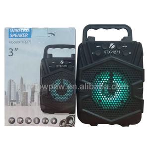 Caixa de Som <span class=keywords><strong>KTS</strong></span> KTX-1271 Original de Fábrica, Nova Caixa de Som Portátil Sem Fio de 3 Polegadas para Festas ao Ar Livre - Product Image 2