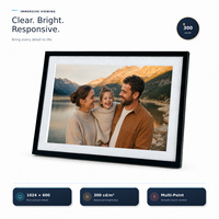 Marco de Fotos Digital Inteligente Personalizable de 7 Pulgadas, WiFi 2.4GHz, Tarjeta TF de 8GB, Video 1080P, Música, Calendario, para Venta al Por Mayor