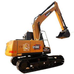 Excavadora Usada Sany SY135C de 13 y 14 Toneladas, la Más Vendida, Marca Líder, Motor y Bomba Originales, Certificación CE, en Venta - Product Image 1
