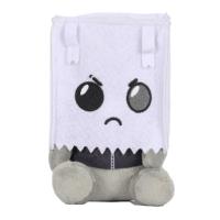 Peluche Personnage Sac en Papier Visage Triste, Jouet en Peluche Mignon de Dessin Animé Anime, Décoration Douce pour la Maison, Cadeau de Collection