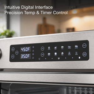 <span class=keywords><strong>Horno</strong></span> Tostador Eléctrico Digital de <span class=keywords><strong>36</strong></span> <span class=keywords><strong>Litros</strong></span> con Freidora de Aire, Asador y Convección sin Aceite para Uso Hotelero - Product Image 4