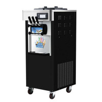 Commerciële Vrijstaande Snack Machine 220V/110V Ijs Maker 3 Smaken Softijs Making Machine Te Koop