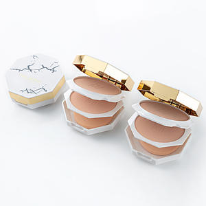 TLMプロフェッショナルフルカバレッジ長持ちするメイクアップフェイスパウダー2in1フィニッシングファンデーションコンパクトパウダープレスパウダー - Product Image 1