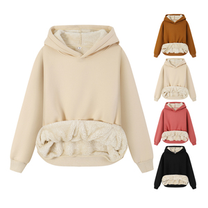 <span class=keywords><strong>Sudadera</strong></span> con capucha en blanco <span class=keywords><strong>de</strong></span> alta calidad para mujer, <span class=keywords><strong>Sudadera</strong></span> con capucha <span class=keywords><strong>de</strong></span> gran tamaño <span class=keywords><strong>de</strong></span> lana pesada, <span class=keywords><strong>Sudadera</strong></span> con capucha Lisa para mujer, fabricante - Product Image 1