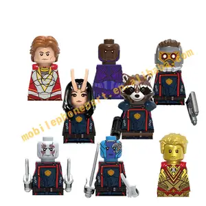 Super Heros High Evolutionary Starfox Adam Warlock Nebula Rocket Mini Bricks Figures Man Building Blocks Kids Toys G0114