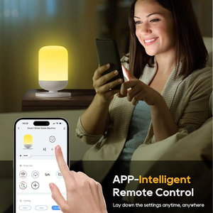 Xách tay thông minh tiếng ồn trắng máy cho bé sử dụng với ánh sáng ban đêm, có thể sạc lại ứng dụng & điều khiển cảm ứng RGB màu sắc thay đổi bé ánh sáng - Product Image 3