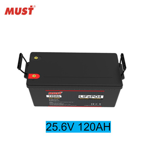 แบตเตอรี่ลิเธียมไอออน MUST Lifepo4 24V 120AH แบตเตอรี่ลิเธียมไอออนฟอสเฟต 100AH 120AH แบตเตอรี่โซลาร์เซลล์สำหรับระบบออฟกริดสำหรับเก็บพลังงานแสงอาทิตย์ - Product Image 6
