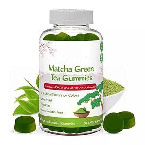 Gomitas de Té Verde <span class=keywords><strong>Matcha</strong></span> de Grado Ceremonial de Marca Privada, Veganas, para Pérdida de Peso, Antioxidantes para Adultos - Product Image 4