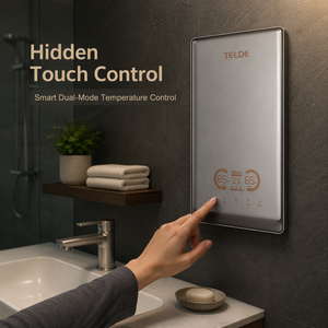 Calentador de Agua Eléctrico Instantáneo Inteligente LED de 8.8KW, Delgado, de Pared, Ahorro de Energía, para Apartamentos - Product Image 5