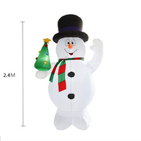 Nouvelle conception de poupée gonflable, décoration de la saison de Noël, vente chaude