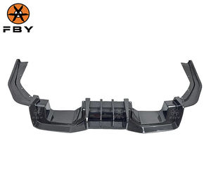 Nuevo Difusor de Parachoques Trasero de Fibra de Carbono Estilo AD para <span class=keywords><strong>BMW</strong></span> G80 M3 G82 G83 M4 2020+ Alerón de Parachoques Trasero Kit de Carrocería - Product Image 4