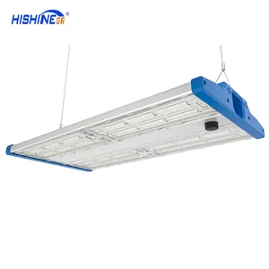Hishine K7 led lumière linéaire haute baie 200LM/W 150W 200W led éclairage d'entrepôt industriel
