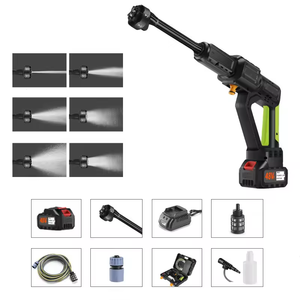 6 в 1 насадка Беспроводная электрическая аккумуляторная батарея, автомобильный пистолет для мойки 48 В - Product Image 2