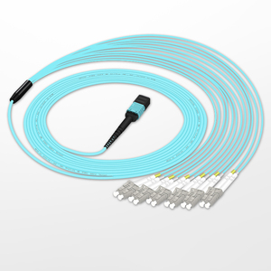 Cable de Fibra Óptica de Alto Rendimiento Multimodo MPO a MPO, 6/8/12 Núcleos, OM3 OM4, Cable de Conexión MPO a LC - Product Image 4