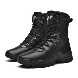 Sepatu bot taktis pria, sneaker mendaki tugas berat, Trekking potongan tinggi harga pabrik - Product Image 4