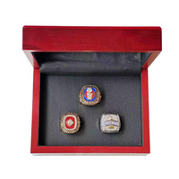 Transfrontalier vente chaude en gros Detroit Pistons 1989-1990 2004 3 pièces ensemble championnat anneau mode bijoux anneau