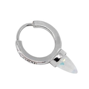 Unique Clicker en acier inoxydable <span class=keywords><strong>cloison</strong></span> opale piercing septum - Product Image 2