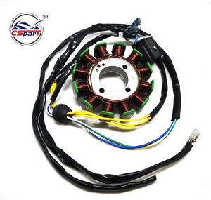 Stator magnétique 12 pôles 5 fils 200C 250CC CG Bashan <span class=keywords><strong>Shineray</strong></span> Jinling Taotao Dirt Pit Bike ATV <span class=keywords><strong>Quad</strong></span> Pièces - Product Image 2