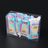 Boîte en plastique transparente personnalisée pliable en PVC, PET, PP, vinyle, pour cadeaux, aliments, emballage, acétate, cube, petite boîte en plastique transparente