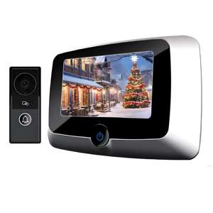 कस्टम एनोडाइज्ड एनक्लोजर शेल पेहोल दरवाजा कैमरा दर्शक स्टेनलेस स्टील cnc एल्यूमीनियम lcd डिस्प्ले स्क्रीन केस फ्रेम - Product Image 1