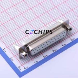 X0225FT7W5 D-Sub/VGA Connector Through hole Component (THT) Connector Standard D-Sub Female 25P Through Hole - Product Image 1