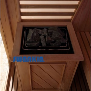 Sauna à vapeur sèche intérieur Canadian Hemlock Offre Spéciale 2 personnes avec <span class=keywords><strong>lit</strong></span> allongé pour la détente - Product Image 5