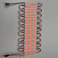 Module LED Pixel Lumineux Numérique Couleurs Rêves RGB 12V 24V WS2811 IC 75MM*15MM 3LED 5050 Lentille Injectée Intelligente Magique Adressable
