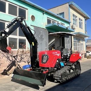 现代农业机械设备中国橡胶履带拖拉机齿轮发动机核心部件出售稻田农具 - Product Image 5