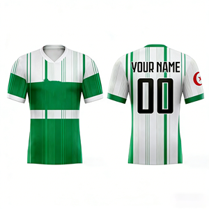 2627 Jersey Sepak Bola Versi Aljazair Thailand Terlaris, Jersey Kustom, Seragam Sepak Bola, Atasan Seragam Sepak Bola, Maillot De Foot - Product Image 1