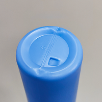 Botol Plastik HDPE untuk Sampo dan Lotion, Wadah Kemasan Kosmetik Isi Ulang