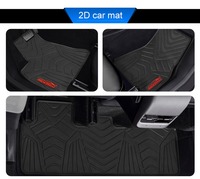 Accessoire d'intérieur de voiture en gros imperméable 2D latex PVC tapis de voiture revêtements de sol de voiture pour MAXUS ETERRON9 2024
