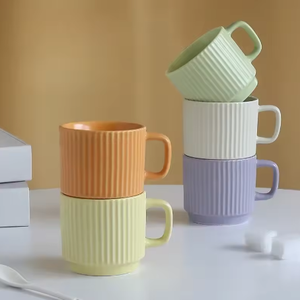 Taza de Café de Cerámica de 260 ml, Apta para Microondas y Lavavajillas, con Logotipo Personalizado, Moderna, para Oficina, a Buen Precio - Product Image 2