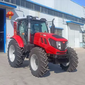 TAVOL dizel iki tekerlekli traktör satılık 160hp traktör 4x4 tarım makinesi popüler traktörler