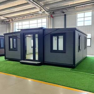 Luxury Living 2 Bedroom Prefabricated Expandable Container <b>House</b> High Quality Portable Mobile Tiny Home Made From Steel - Product Image 1