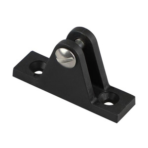 Black Nylon Mount <b>Bracket</b> 61mm x 40mm x 35.5mm For Marine Boat Yacht Awning Hardware - Product Image 2