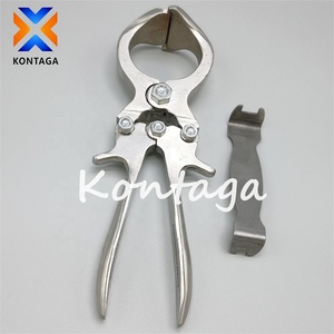 คีมคีบสเตนเลสสำหรับฟาร์มปศุสัตว์21.5ซม. - Product Image 5