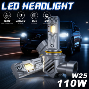 Xenplus W25 Oem voiture lumières accessoires 12V 9006 9005 9007 Led phare Conversion <span class=keywords><strong>Kit</strong></span> H11 H7 H4 feux de croisement ampoules de phare - Product Image 2