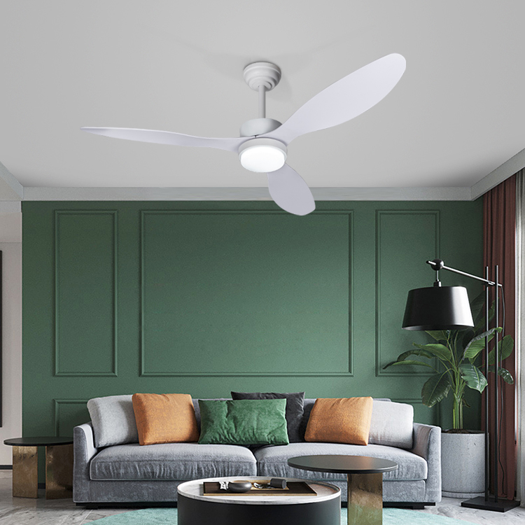 ceiling fan DC motor 6 speed remote control modern led ceiling fan