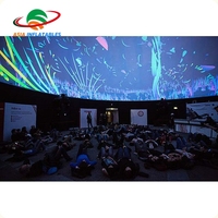 Dôme de projection gonflable vidéo StratoSphere, dôme d'air pour spectacles laser