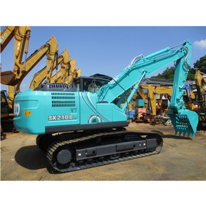 21 toneladas de excavadoras usadas en Japón, excavadora Kobelco SK210d de segunda mano, excavadora Kobelco SK210LC SK210D, a precio barato, a un precio muy bajo - Product Image 3