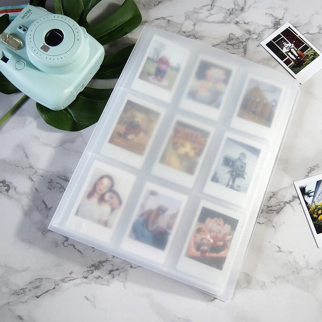 252 Pockets Mini Photo Album Compatible with Fujifilm Instax 3 Inch Pictures and Name Card