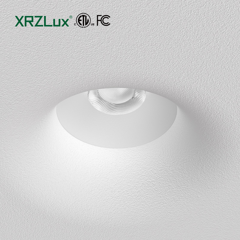 XRZLux 10W Borderless gesso lampada da soffitto a LED quadrata da incasso LED COB faretto illuminazione per interni AC110V-240V vendita calda