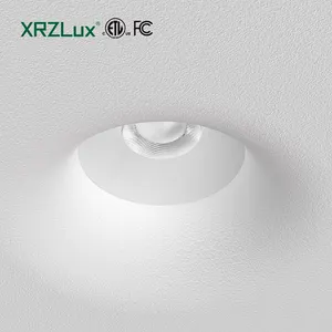 XRZLux 10 Вт, безбордовый Гипсовый светильник, Квадратный светодиодный потолочный светильник, утопленный светодиодный прожектор, освещение для помещений, лидер продаж, AC110V-240V
