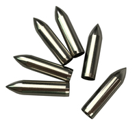 Flèches pour arc-en-ciel, accessoire de tactique, à tête large, pointes de pratique, en bambou, bois, pour flèche OD6mm
